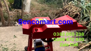 Máy băm rơm băm cỏ voi bán tự động