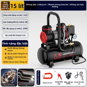 DOMHOAI | Máy Nén Khí Công Nghiệp Di Động Không Dầu Ít Ồn