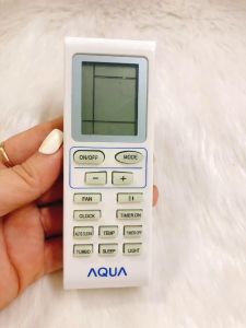 Điều khiển điều hòa AQUA remote máy lạnh AQUA - Tặng kèm pin