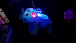 Exclusive for Cross-Border Factory Direct Sales Series Rope Animal   Night Market Stall Hot Sale Luminous Toy Rope Electric Play