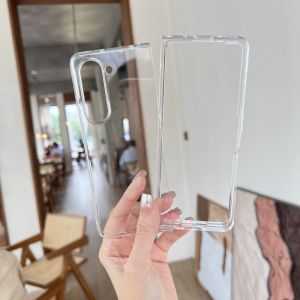 szhaiyu | Premium Shockproof Transparent Matte Phone Case For Samsung Galaxy Z Fold 8 7 6 5 4 Ultra Fold8 5G Hard PC Protective Cover