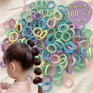 Elastic Hair Ties for Girls: Towel Hair Bands for Kids - No Damage to Hair, Easy to Use Hair Bands