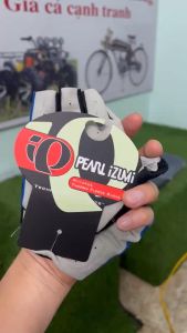 găng tay thể thao-găng tay chuyên dụng cho đạp xe thiết kế đệm silicon bảo vệ lòng bàn tay chính hãng IZUMI