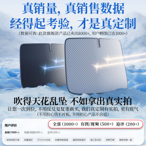 BMW 3 Series X3/5 Series X5/X6/4 Series X1/7 Series Ix3 Car Sunshade Heat Insulation Front Curtain Umbrella Custom Thickened Double Layer