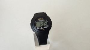 313English Talking Watch for Blind Men Women Wristwatch with Sound for Vision Impaired or Elderly 768TE