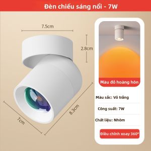 TONGZHIGUANG | Đèn Hắt Tạo Không Khí Hoàng hôn cho Lối Đi