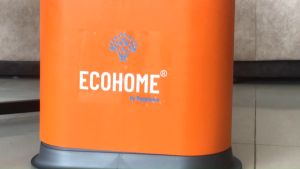 Thùng rác  Megahome Elip Ecohome màu sắc sang trọngthích hợp mọi không gian có nắp nhấn tiện lợi - Lazada