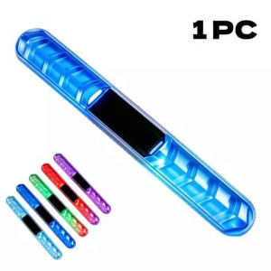SEAMETAL | SEAMETAL Car Door Anti-Collision Light Universal Solar Charge Car Door Warning Lamp Auto Tail Decoration Strip Guard Light Strip