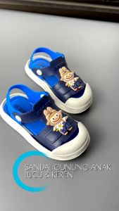 Sandal Anak Laki-Laki Balita Tali Belakang Labubu 1-5 Tahun BALANCE 2501-S2 Biru