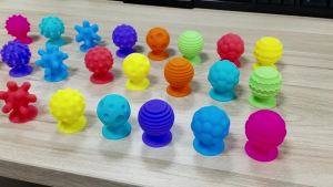 Fidget Sensory Toys with Textured Suction Cups for Autism Anxiety Relief Fidget Stress Toys Early Learning Montessori Kids Toys