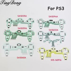 2 Chiếc Dẫn Điện Phim Bàn Phím Nút Ruy Băng Cáp Mềm Cho PS3 Bộ Điều Khiển Trò Chơi Tương Thích Với SA1Q135A 159A SA1Q160A SA1Q194A SA1Q222A N15-160PIA