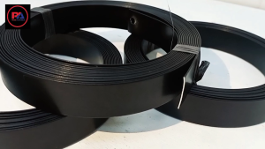 PLAT STRIP BLACK MATTE // HITAM DOFF PANJANG 6 METER // HOKI ALUMINIUM