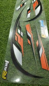 Striping Scoopy New 2017 Sampai 2024 Bahan Sticker Bening Transparan