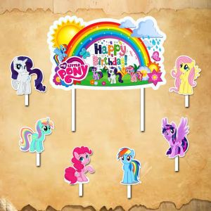 cake Topper kuda poni happy birthday