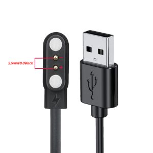 Cáp Sạc Từ Tính USB Cho Đồng Hồ Thông Minh Skg Letsfit Cubitt Blackview Umidigi Uwatch 3S 3 Urun - Phụ Kiện Đồng Hồ