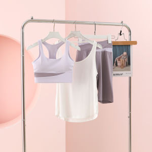 ชุดโยคะระบายอากาศได้ดี ทรงเข้ารูป สำหรับผู้หญิง ชุดออกกำลังกาย วิ่ง ฝึกซ้อม กระชับสัดส่วน หุ้มข้อ 5 นิ้ว ชุดโยคะ