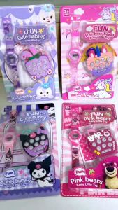 Jam Tangan Fun Cute Bunny Funny Little Toy Kuromi Lotso Unicorn Stela [Bonus Pop IT]