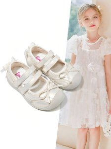 Barbie | New Spring/Summer Soft Bottom Princess-Style Children Shoes