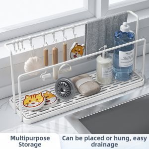 Multifunctional Drying and Storage Kitchen Rack