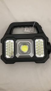 Multifunctional USB Rechargeable COB Work Lamp Flashlight for Outdoor Camping LED Electric Torch Multifunctional Solar Handheld