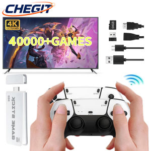 M15 3/40000 video game 4k pro game stick 64g console 2.4g double wireless  controller retro game TV stick classic games retro