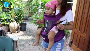 เป้อุ้มเด็กระบายอากาศด้านหน้าถอดประกอบได้ ที่อุ้มเด็ก กระเป๋าอุ้มเด็ก เป้อุ้มเด็กด้าน เป้อุ้มเด็ก รุ่น RMB38