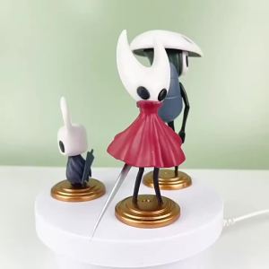Bandai | 3pcs Anime Hollow Knight Figure Hollow Knight PVC Model Doll Action Figure Collectible Christmas Halloween Gifts Thanksgiving