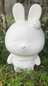 Tượng thạch cao cho bé tô màu "MOON" bé thỏ tai dài tượng siêu to cao