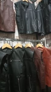 Rompi kulit pria rompi murah rompi touring rompi motor keren adventure