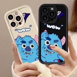Compatible with iphone 14 Max Phone Case College monster 12 13 14 15 11 Pro Max Casing silicone xr xs Max 7 8 Plus