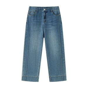 Leg Shape Tolerant Elastic Concealing Slim Fit Plus Size Jeans