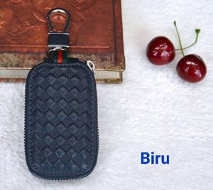 Dompet STNK Kulit Asli Mobil Dompet Kulit Gantungan Kunci Mobil Coklat Hijau Merah Hitam Biru Kunci Mobil Tas Pria Dompet Kunci Pria