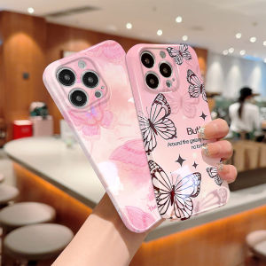 Hontinga All-inclusive Film Casing For Huawei Mate 20 Mate20 Pro 40 Y9S Honor 20 Case Korean film Phone Case Cute Pink Butterfly Back Casing lens Protector Design Hard Cases Shell Full Cover Camera Shockproof Protection Casing For Girls