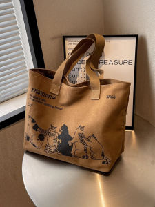 JIFANPAUL | Large Capacity Canvas Tote Bag
