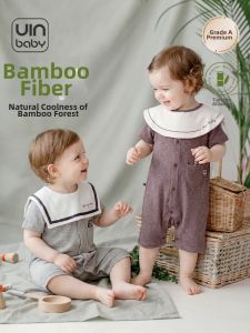 UIN BABY | Bamboo Fiber Cotton Summer Bodysuit A Grade
