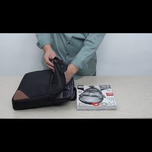 Black Laptop Bag 15.6 Inch Laptop Pouch Waterproof Business Briefcase