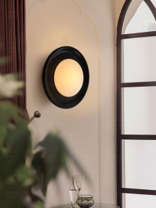 Đèn Tường Cổ Điển Mỹ Sạc Không Dây Trang Trí Phòng Ngủ Đèn Lối Đi Hành Lang Trần Treo Bằng Gỗ Phong Cách Mỹ Cổ Điển