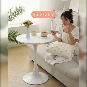Nordic style Coffee Table 80CM Round Table Meja Kopi Cafe Table Side Table Minimalist Table Meja Kopi Ruang Tamu Dining Table Discussion Table