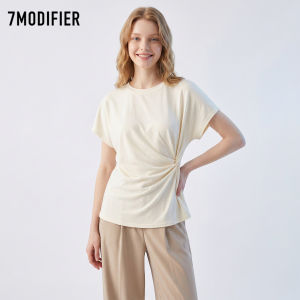 7.Modifier | Áo Thun cổ tròn tay ngắn thiết kế xoắn