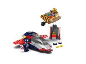 LEGO SUPERHEROES 76319 Đồ Chơi Lắp Ráp Cuộc Chiến Giữa Captain America Và Thanos (107 chi tiết)