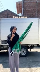 Payung Tenda 220CM 180CM / Payung Taman Cafe Bazaar Parasol Anti  Anti Angin Tenda Import