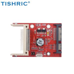 TISHRIC 2.5inch CF to 22Pin SATA Adapter Card Compact Flash to SATA Converter Laptop PC Supports I to 5th Generation CF over 2G