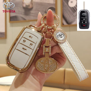 4ปุ่ม ปลอกกุญแจรถยนต์ แบบพับได้ สําหรับ toyota innova camry vigo fortuner corolla altis พวงกุญแจรถ VIGO