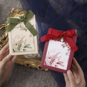 Creative Candy กล่องงานแต่งงานของขวัญบรรจุภัณฑ์ริบบิ้นเพิร์ลช็อกโกแลตคุกกี้กล่อง Baby Shower เทศกาลวันเกิด Party Supplies