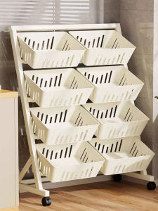 WUBUWEI | Rolling Multi-tiered Vegetable Storage Rack