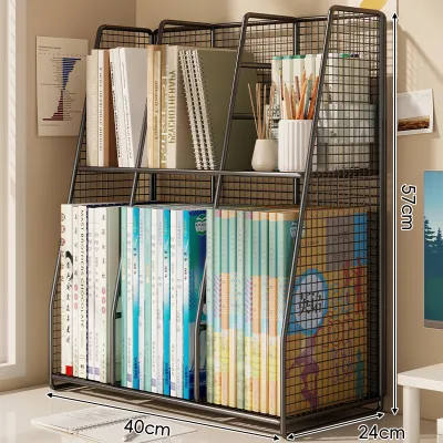 WUBUWEI | Large Capacity Multilayer Bookshelf Organizer