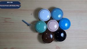 Ceramic Ring Cabinet Knob & Handle: A Stylish & Durable Kids' Room Storage Solution