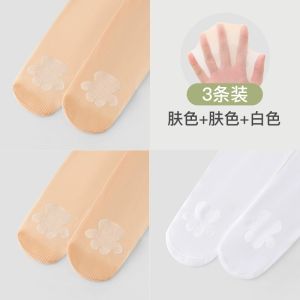 Ultra-Thin Dance Socks for Girls Summer Lightweight Flesh-Colored Cat Claw Baby Pantyhose Childrens Leggings Soft Nylon Fabric