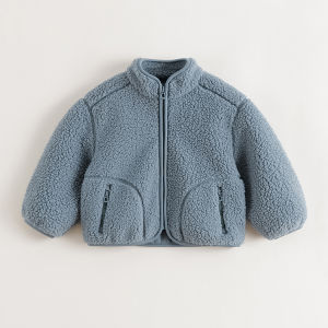 Marc&Janie | Soft and Cozy Kids Polar Fleece Stand Collar Jacket