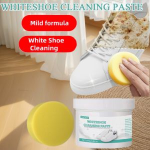 White Shoe Cleaning Paste Removes Yellowing No Water Needed Deep Care Solve Common Issues Ideal for Sports Walking Shoes